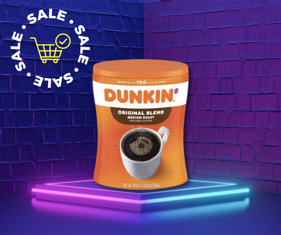 Sale on Dunkin Donuts Coffee this 4th of July!