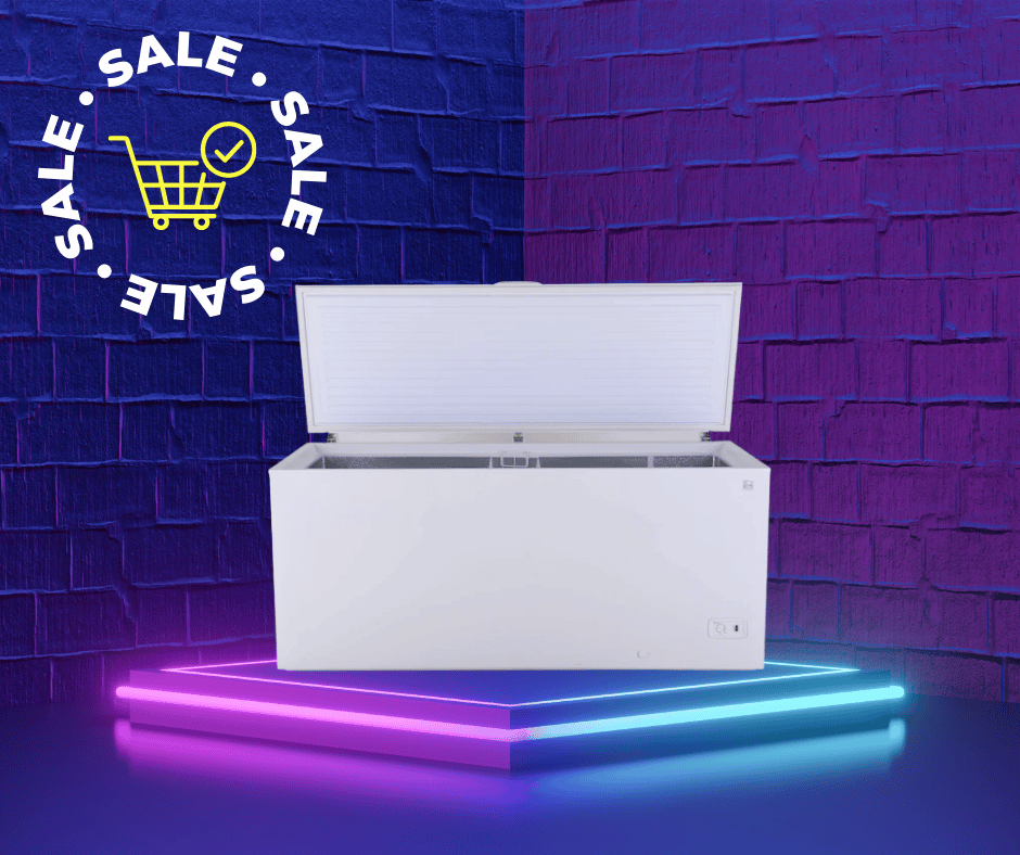 Sale on Freezers this 4th of July!