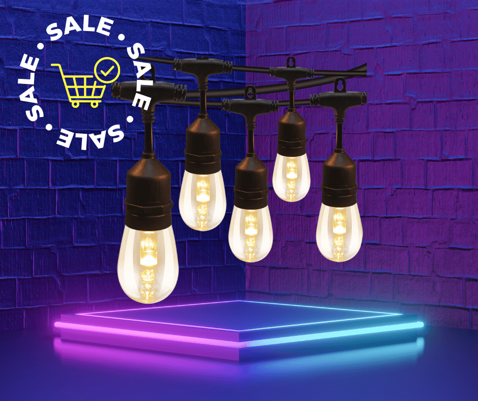 Sale on Outdoor String Lights This Cyber Monday 2022!!
