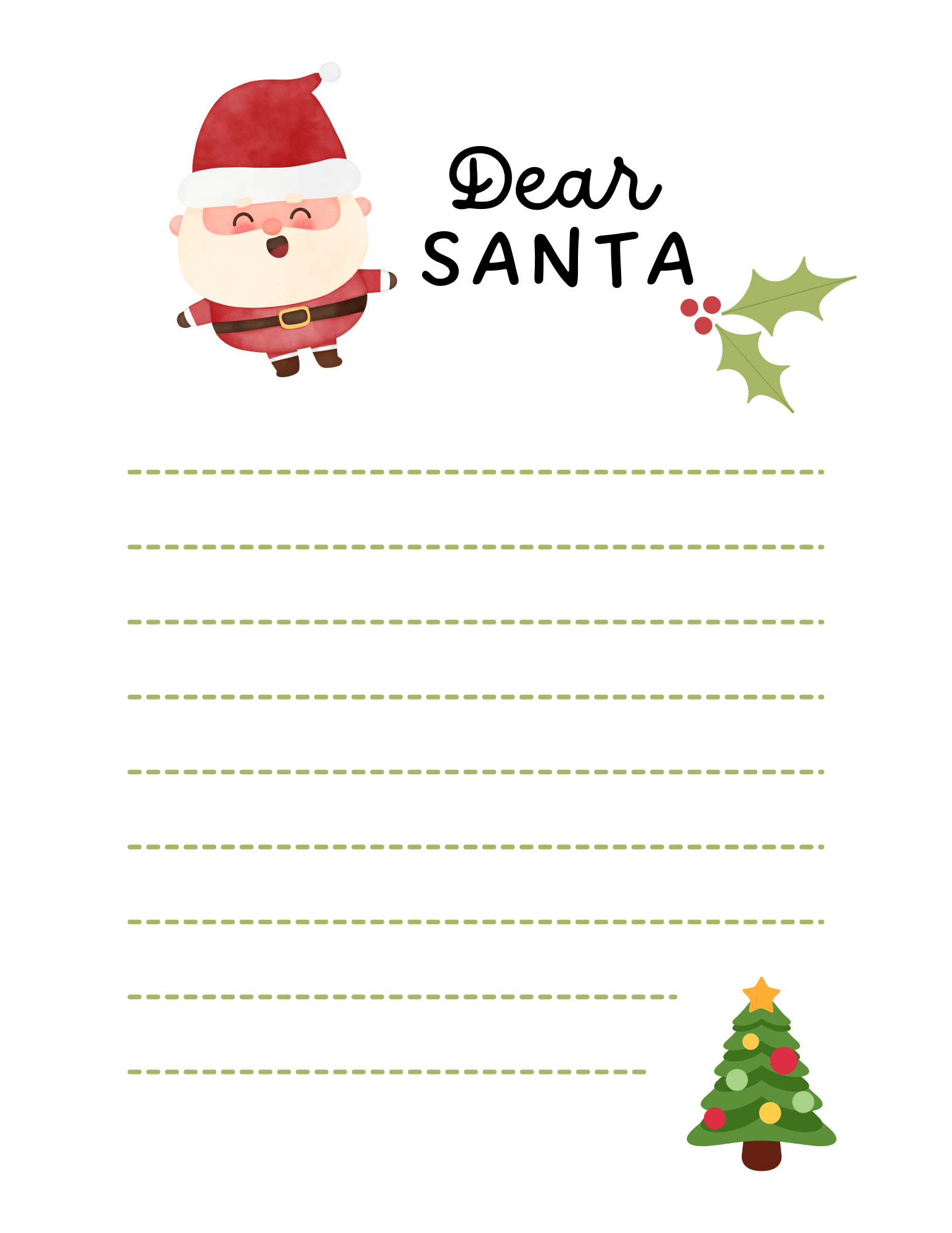Cartoon Santa