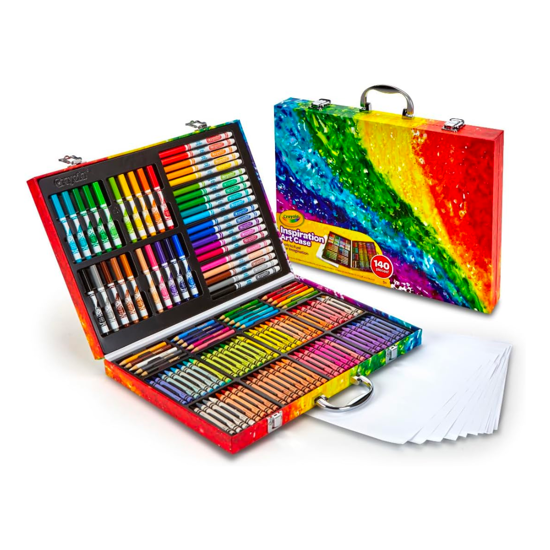 Crayola Inspiration Art Case & Coloring Set - 140 CT
