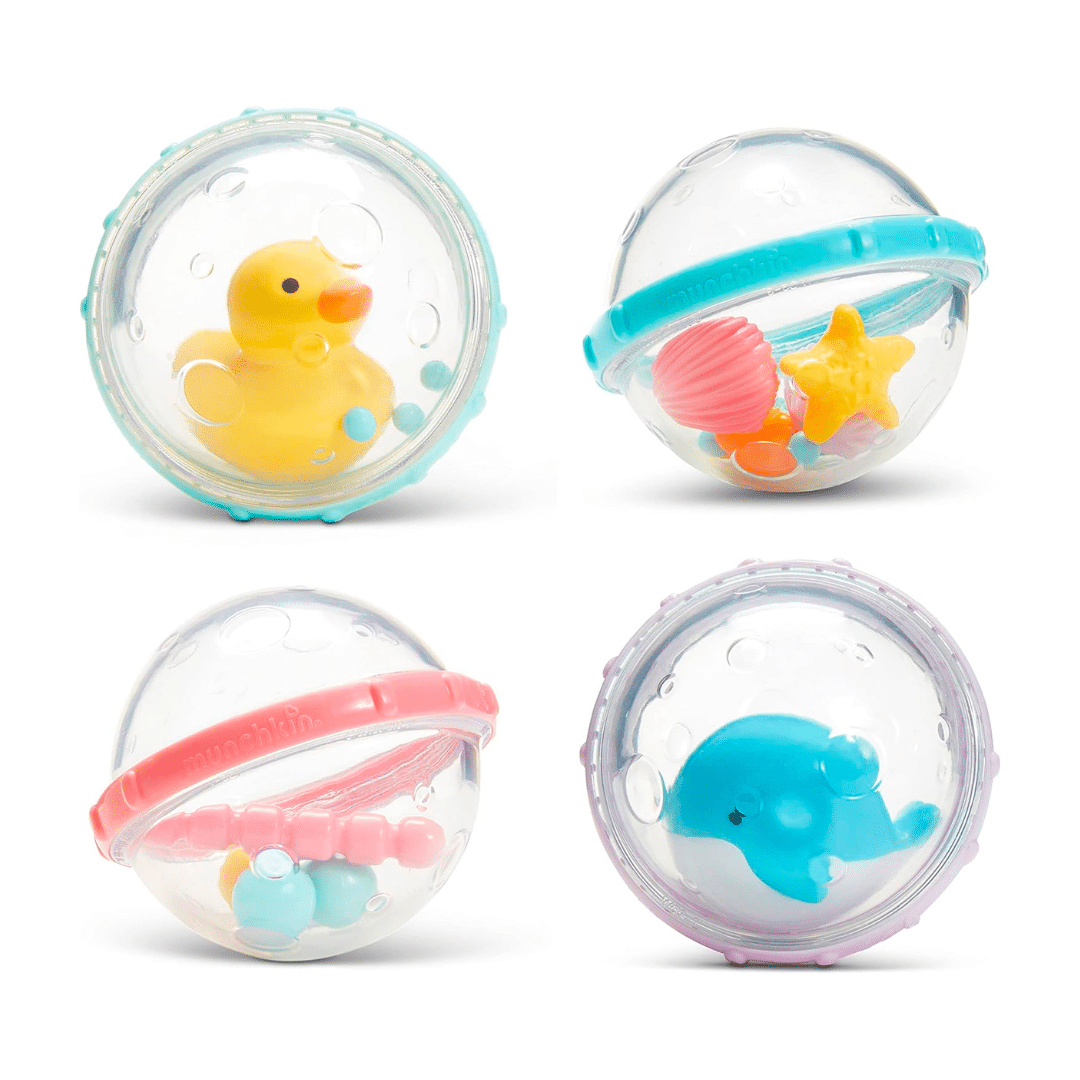 Munchkin Float and Play Bubble Bath Toys