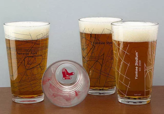 Best Godfather Gift 2023: Baseball Park Glass 2023