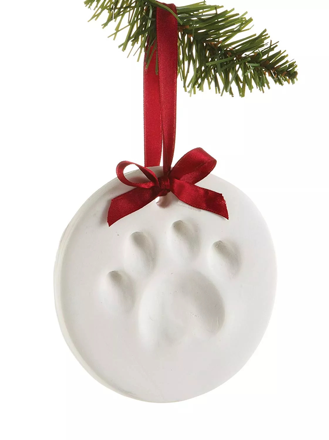 Best Gifts for Dog Lovers 2023: Christmas Ornament Doggy Paw Print 2023