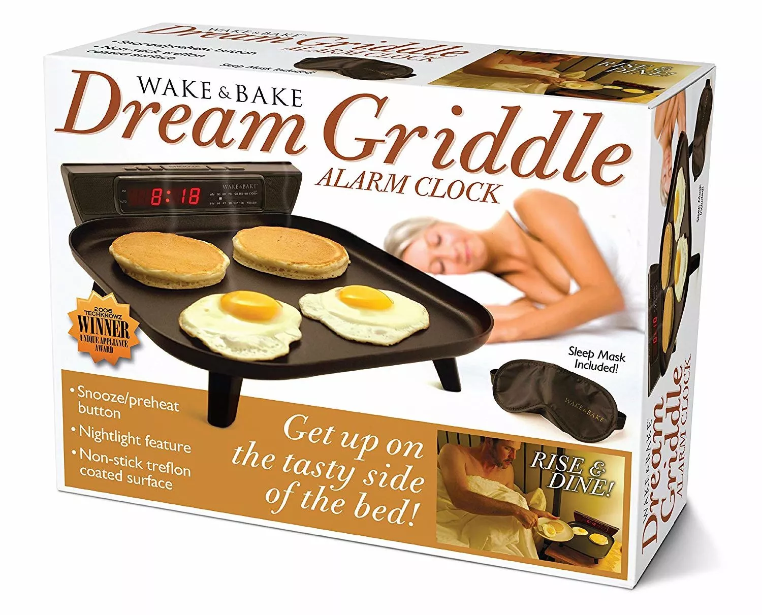 Best Coworker Gifts 2023: Funny Dream Griddle Alarm Clock Prank for Boss 2023