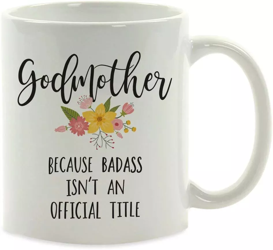 Best Godmother Gifts 2023: Funny Godmothers Mug 2023