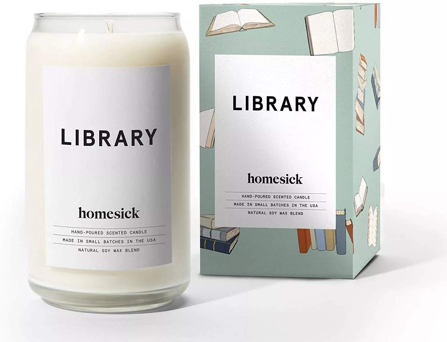 Gifts For Book Lovers 2023: Homesick Library Candle 2023