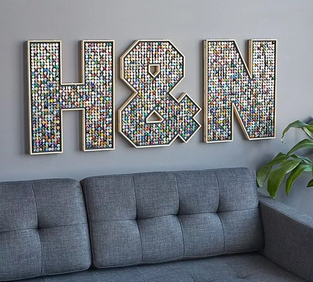 Cool Personalized Gifts 2023: Custom Mosaic Letters 2023