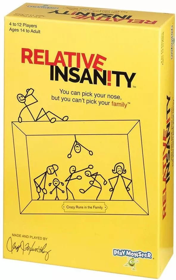 Thanksgiving Gifts 2023: Relative Insanity Game 2002