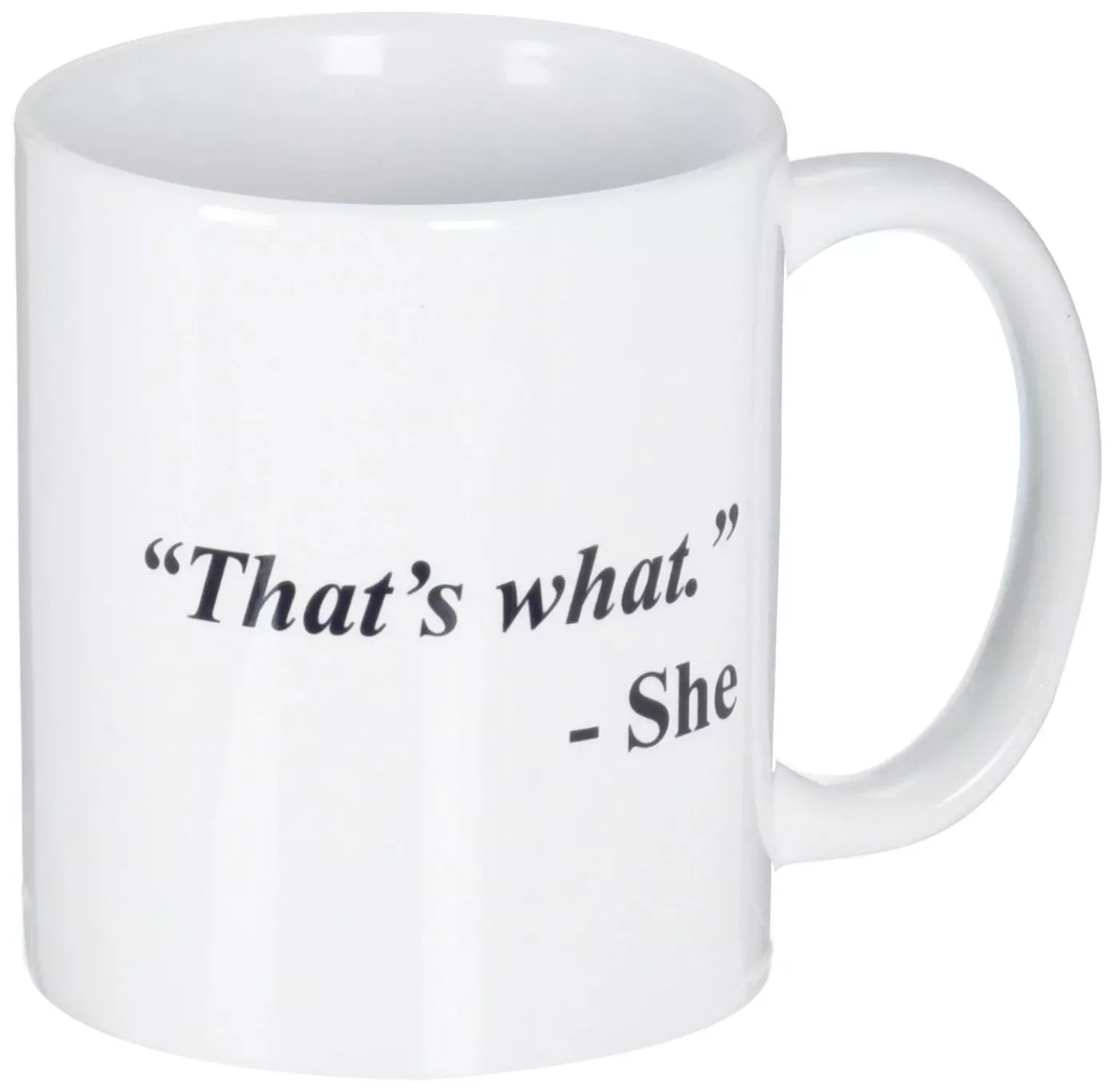 Best Coworker Gifts 2023: Funny That's What She Said Mug for Boss 2023