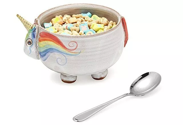 Christmas Gifts for Tweens 2023: Unicorn Cereal Ice Cream Bowl 2023