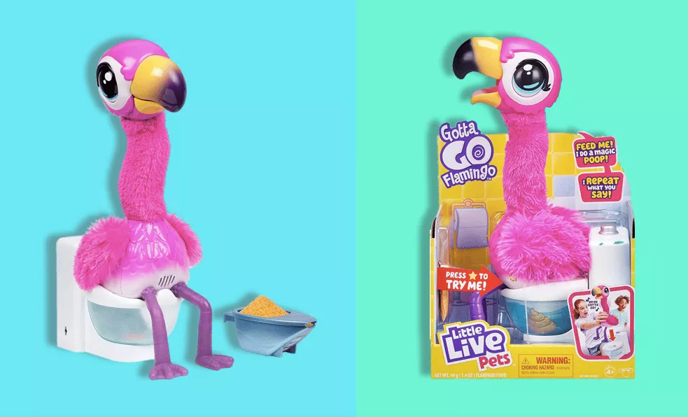 Gotta Go Flamingo 2023 - Little Live Pets Flamingo That Poops Toy 2023