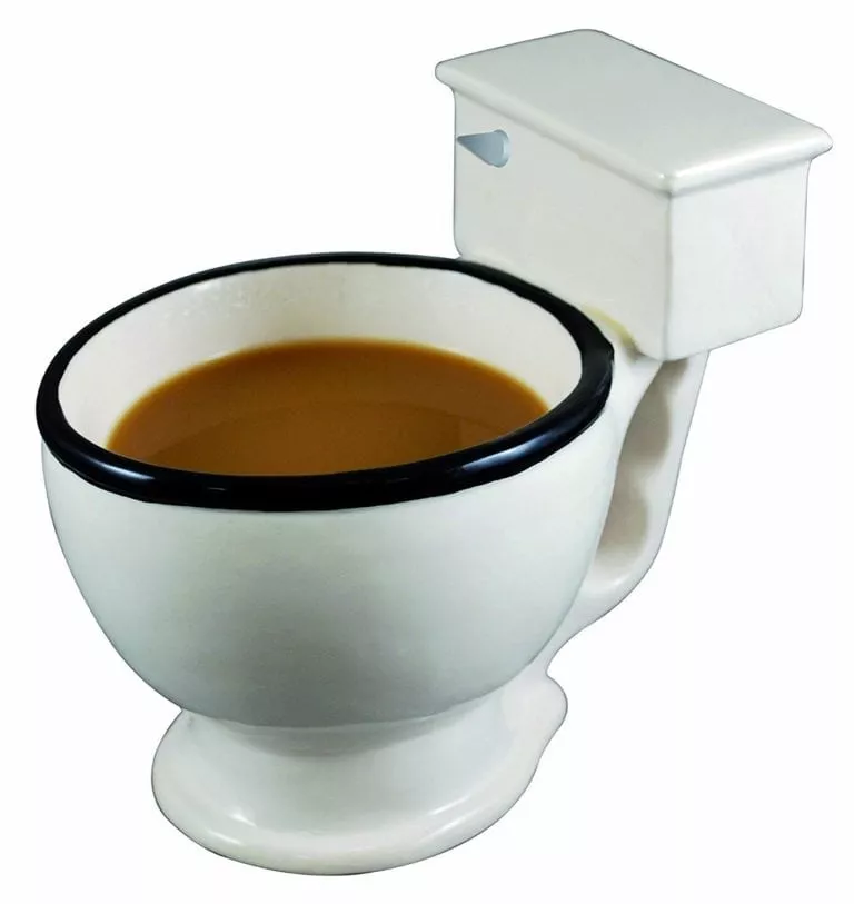 Best White Elephant Gifts 2023: Funny Toilet Coffee Mug 2023