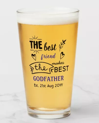Best Godfather Gift 2023: Will You Be My Godfather Idea Pint 2023