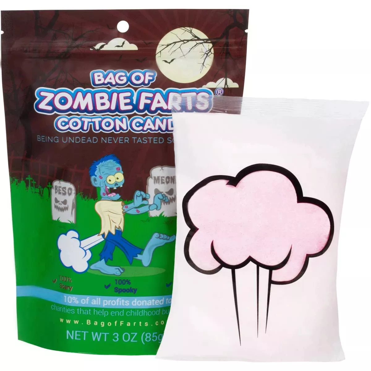 Best Halloween Gifts 2023: Zombie Farts Cotton Candy 2023
